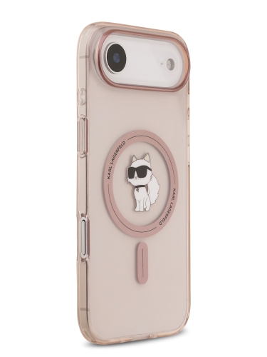 Karl Lagerfeld для iPhone Air чехол IML NFT Choupette Hard Pink (MagSafe)