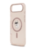 Karl Lagerfeld для iPhone Air чехол IML NFT Choupette Hard Pink (MagSafe)