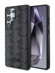 Lacoste для Galaxy S25 Ultra чехол PVC The Blend Hard Black (MagSafe)