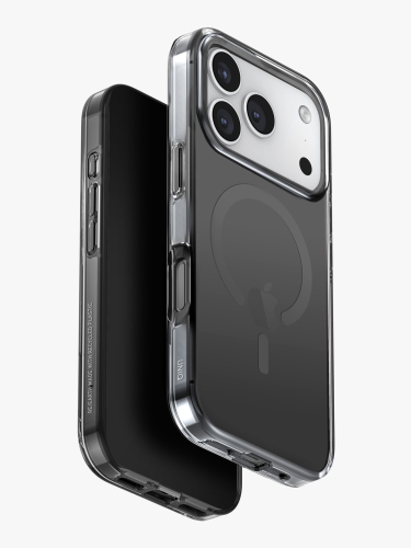 Uniq для iPhone 17 Pro чехол Clario Smoke (MagSafe)