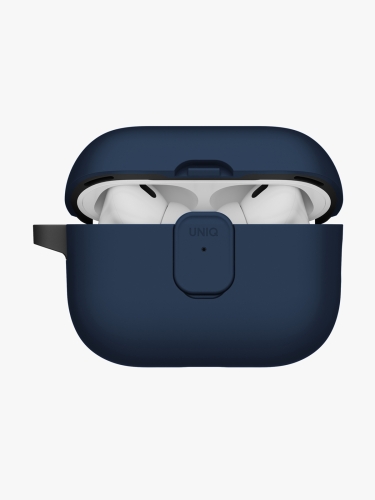 Uniq для Airpods Pro 3 чехол CLYDE Lock case Royal Blue/Flint Grey