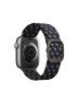 Ремешок Uniq ASPEN Design Strap Braided для Apple Watch 49-46-45-44 мм, синий (Obsidian blue)