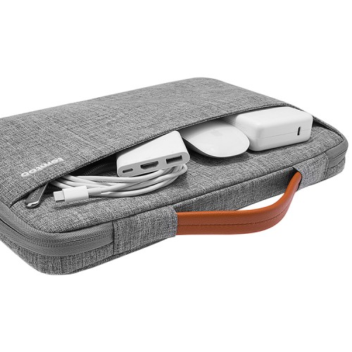 Чехол-сумка Tomtoc Laptop Briefcase A22 для Macbook Pro 15.4-16'', серый