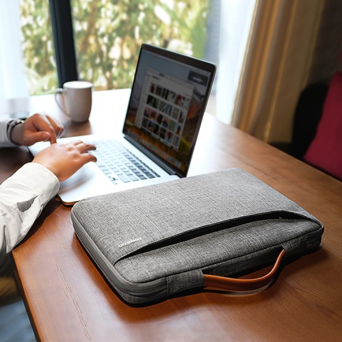 Чехол-сумка Tomtoc Laptop Briefcase A22 для Macbook Pro 15.4-16'', серый