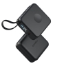 Energea АКБ MagPac MINI Plus (ССС), 10000W Magnetic wireless 15W +С 20W +2C cables and Display Black