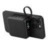 Energea АКБ MagPac MINI Plus (ССС), 10000W Magnetic wireless 15W +С 20W +2C cables and Display Black
