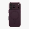 Uniq для iPhone 18 Pro Max/17 Pro Max чехол Clario Fig Purple (MagSafe)