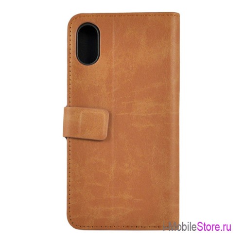 Чехол Uniq Journa Heritage для iPhone XS Max, коричневый
