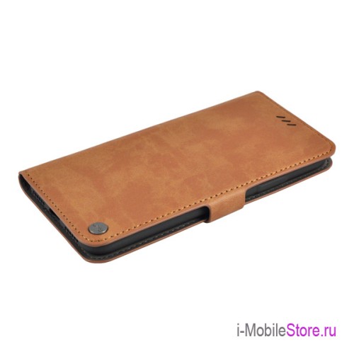 Чехол Uniq Journa Heritage для iPhone XS Max, коричневый