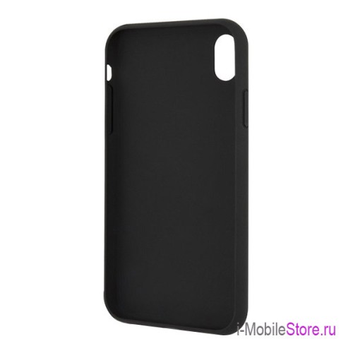 Чехол Guess Iridescent Hard для iPhone XR, черный