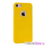 Чехол iCover Rubber Hole для iPhone 7/8/SE 2020, желтый