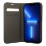 Чехол Guess PU 4G Script metal logo Booktype для iPhone 14 Pro, коричневый