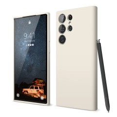 Чехол Elago Soft Silicone для Galaxy S23 Ultra, бежевый