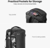 Рюкзак Tomtoc Navigator-T66 Travel Laptop Backpack для ноутбука до 17 дюймов (40 л), черный