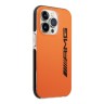 Чехол AMG PC/TPE для iPhone 14 Pro, оранжевый/черный