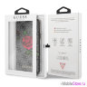 Чехол Guess Flower desire 4G Booktype roses для Galaxy S9, серый