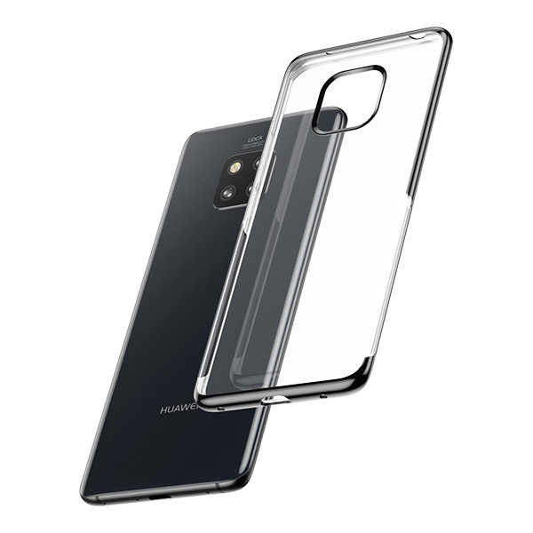 Чехол Baseus Shining Case для Huawei Mate 20 Pro, черная рамка