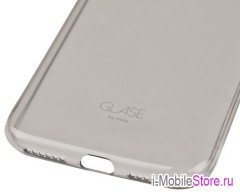 Чехол Uniq Glase для iPhone X/XS, серый