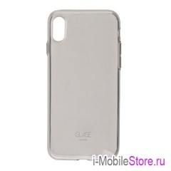 Чехол Uniq Glase для iPhone X/XS, серый