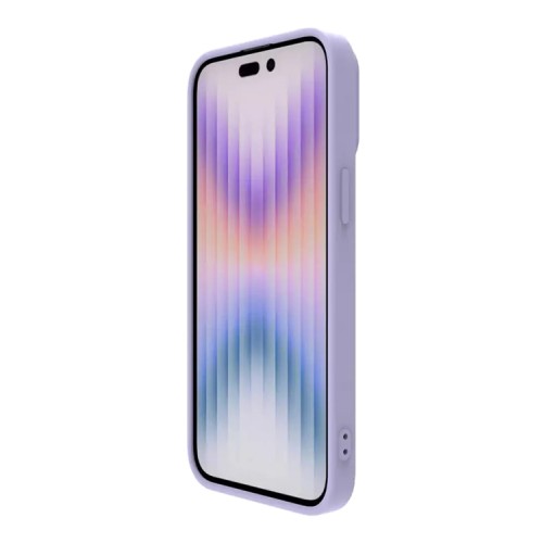 Nillkin для iPhone 15 Pro Max чехол CamShield Silky Silicone Misty Purple