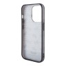 Hello Kitty для iPhone 15 Pro Max чехол PC/TPU Bows and Stripes Hard Black