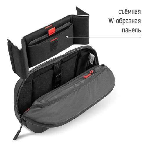 Tomtoc Gaming для Nintendo Switch & OLED сумка Arccos-G42 NS Travel Bag Black
