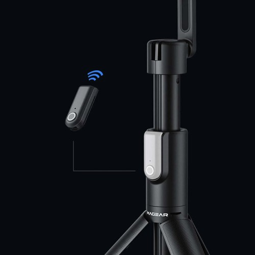 Energea селфи-палка/штатив Magear MagPod Bluetooth Selfie-stick with removable controller Black