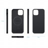 Чехол Elago MagSafe Soft Silicone для iPhone 12 | 12 Pro, черный