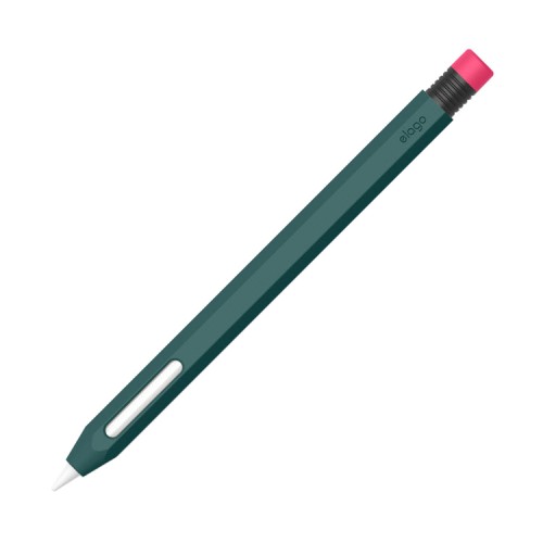 Чехол Elago Silicone для стилуса Apple Pencil 2, Midnight green