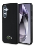 Lacoste для Galaxy S25+ чехол PVC Iconic Woven logo Hard Black (MagSafe)