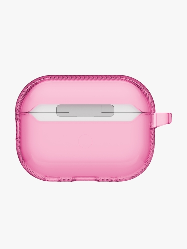 Uniq для Airpods Pro 3 чехол Glase PRO TPU Lock case Candy Pink