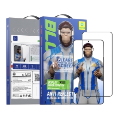 BlueO стекло для Galaxy S26+, AR Anti-reflective Black (ультра-прозрачное)