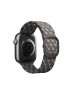 Ремешок Uniq ASPEN Design Strap Braided для Apple Watch 49-46-45-44 мм, серый (Pebble grey)