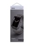 Ремешок Uniq ASPEN Design Strap Braided для Apple Watch 49-46-45-44 мм, серый (Pebble grey)