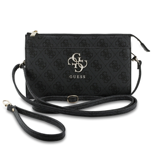 Guess для смартфонов сумка Phone Clutch Bag PU 4G Big metal logo with Strap Black