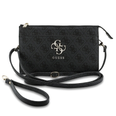 Guess для смартфонов сумка Phone Clutch Bag PU 4G Big metal logo with Strap Black