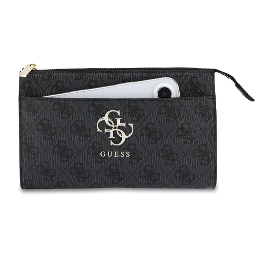 Guess для смартфонов сумка Phone Clutch Bag PU 4G Big metal logo with Strap Black