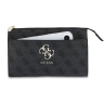 Guess для смартфонов сумка Phone Clutch Bag PU 4G Big metal logo with Strap Black
