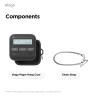Elago для Galaxy Buds 4/4 Pro чехол Unique Pager Hang case Black
