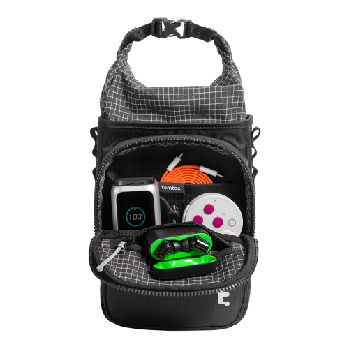 Tomtoc Gaming для консолей сумка GameOn-G50 Versatile JoyCarry Sling Bag Handheld Game Console Black