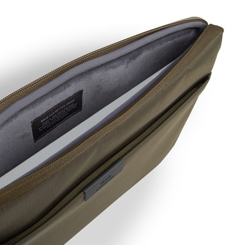 Чехол Uniq Bergen Nylon Laptop sleeve для ноутбуков 14'', зеленый