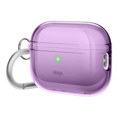 Чехол Elago Clear Hang case для AirPods Pro 2, Deep Purple