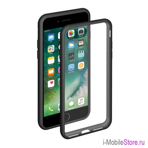Чехол Deppa Neo для iPhone 7 Plus/8 Plus, чёрная рамка