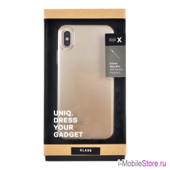 Чехол Uniq Glase для iPhone X/XS, прозрачный