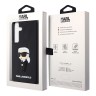 Karl Lagerfeld для Galaxy S24+ чехол 3D Rubber NFT Karl Ikonik Hard Black
