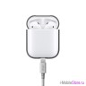 Чехол Elago Silicone case для AirPods 1/2, Dark Grey