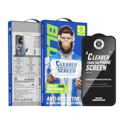 BlueO стекло для Galaxy S25 Ultra, AR Anti-reflective Black (ультра-прозрачное)