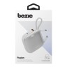 Energea АКБ Bazic GoPower Fusion, 10000 4in1 USB-C+A  +USB-C/Lighning cables PD20W Display, Vanilla