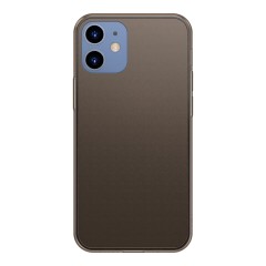 Чехол Baseus Frosted Glass Protective для iPhone 12 mini, черный