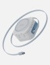 Energea Беспроводное СЗУ Bazic GoMag Station Mini, Fold 3in1 wireless + Retract C cable 15W White